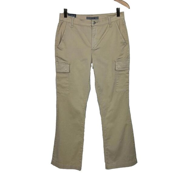 New Joe’s Bootcut Cargo Pants Size 28 Taupe High-waisted - Picture 3 of 6